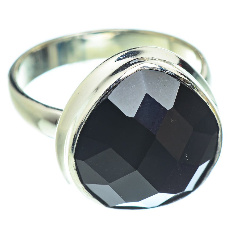 Black Onyx Rings handcrafted by Ana Silver Co - RING53459