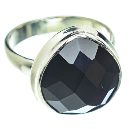 Black Onyx Rings handcrafted by Ana Silver Co - RING53459