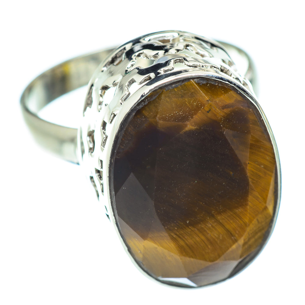 Tiger Eye Rings handcrafted by Ana Silver Co - RING53478