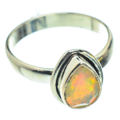 Ethiopian Opal Rings handcrafted by Ana Silver Co - RING53485