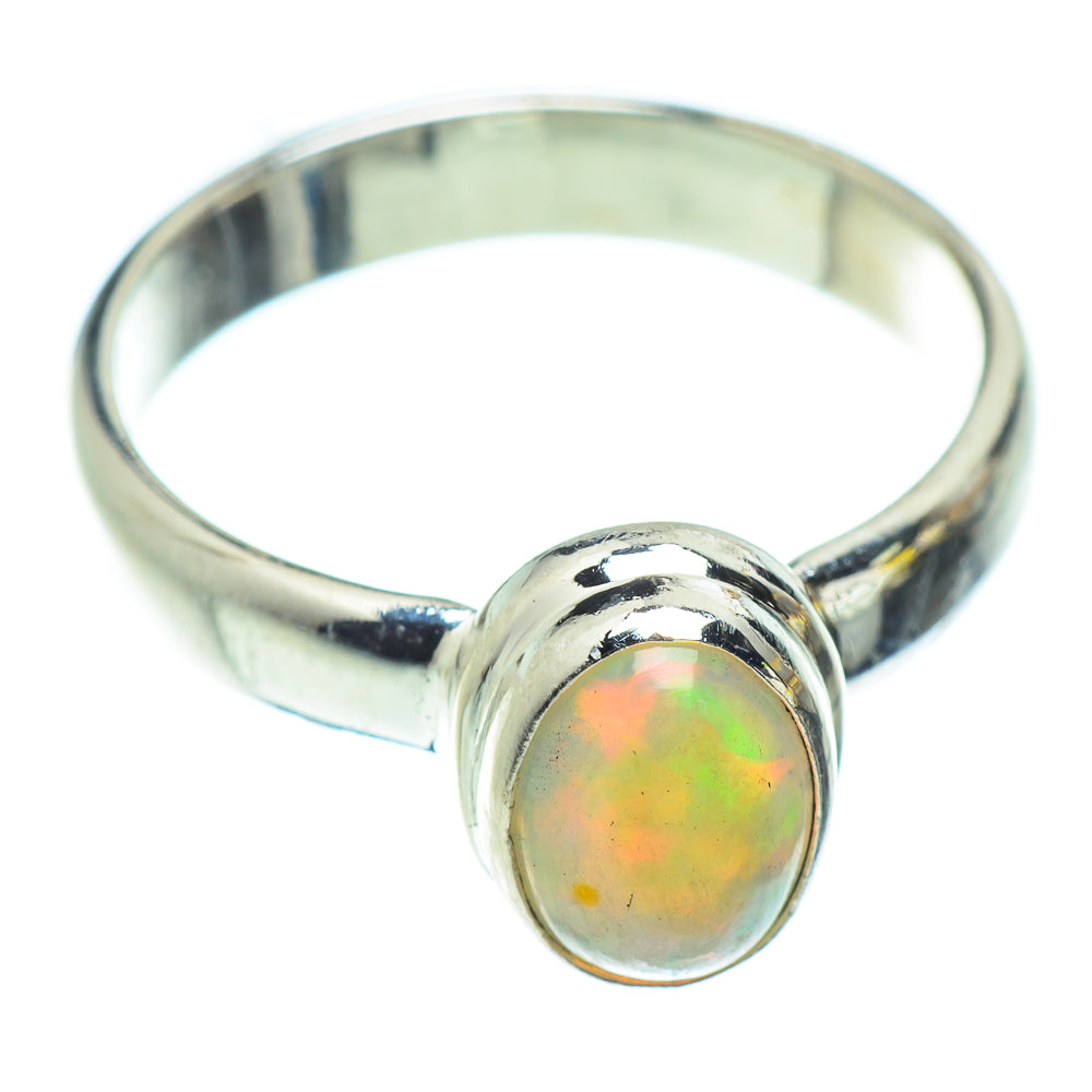 Ethiopian Opal Rings handcrafted by Ana Silver Co - RING53487