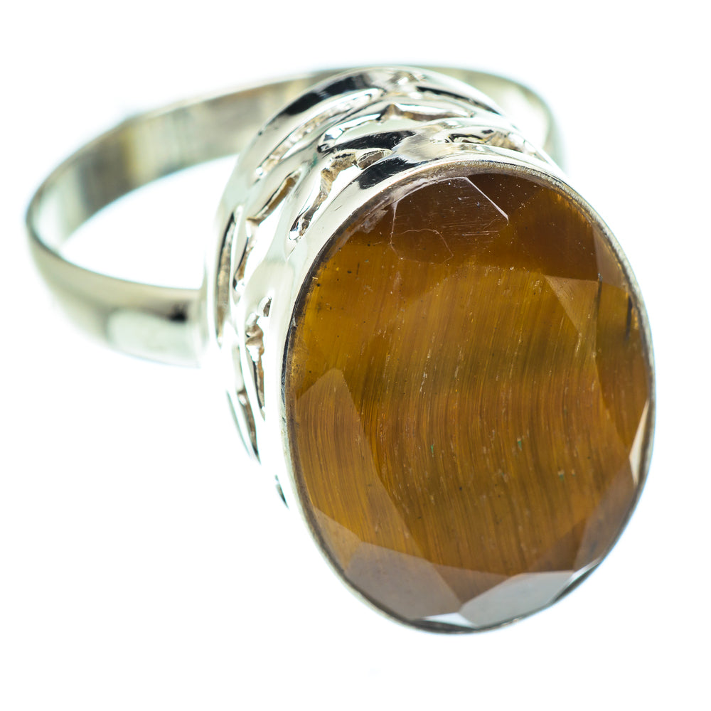 Tiger Eye Rings handcrafted by Ana Silver Co - RING53501