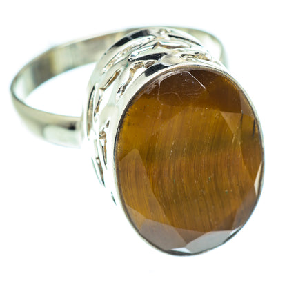 Tiger Eye Rings handcrafted by Ana Silver Co - RING53501