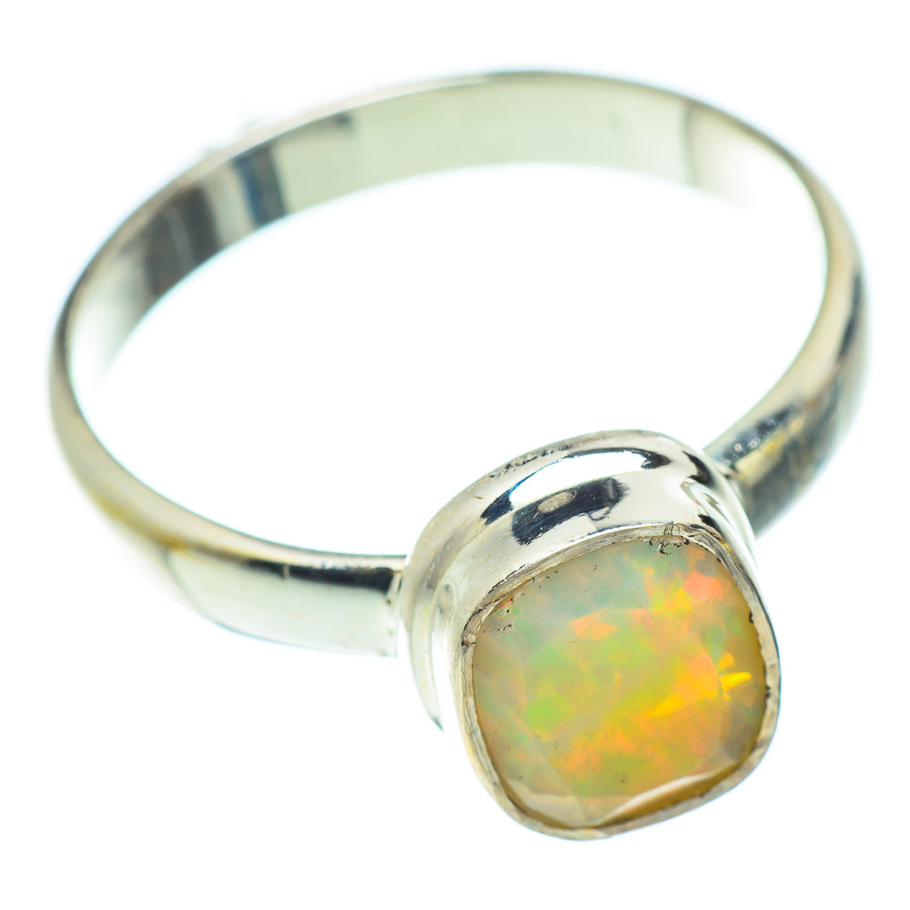 Ethiopian Opal Rings handcrafted by Ana Silver Co - RING53509