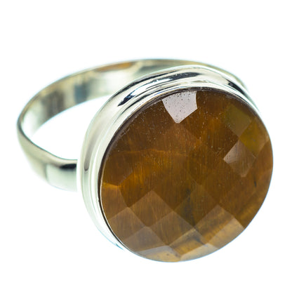 Tiger Eye Rings handcrafted by Ana Silver Co - RING53522