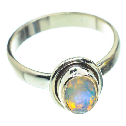 Ethiopian Opal Rings handcrafted by Ana Silver Co - RING53527