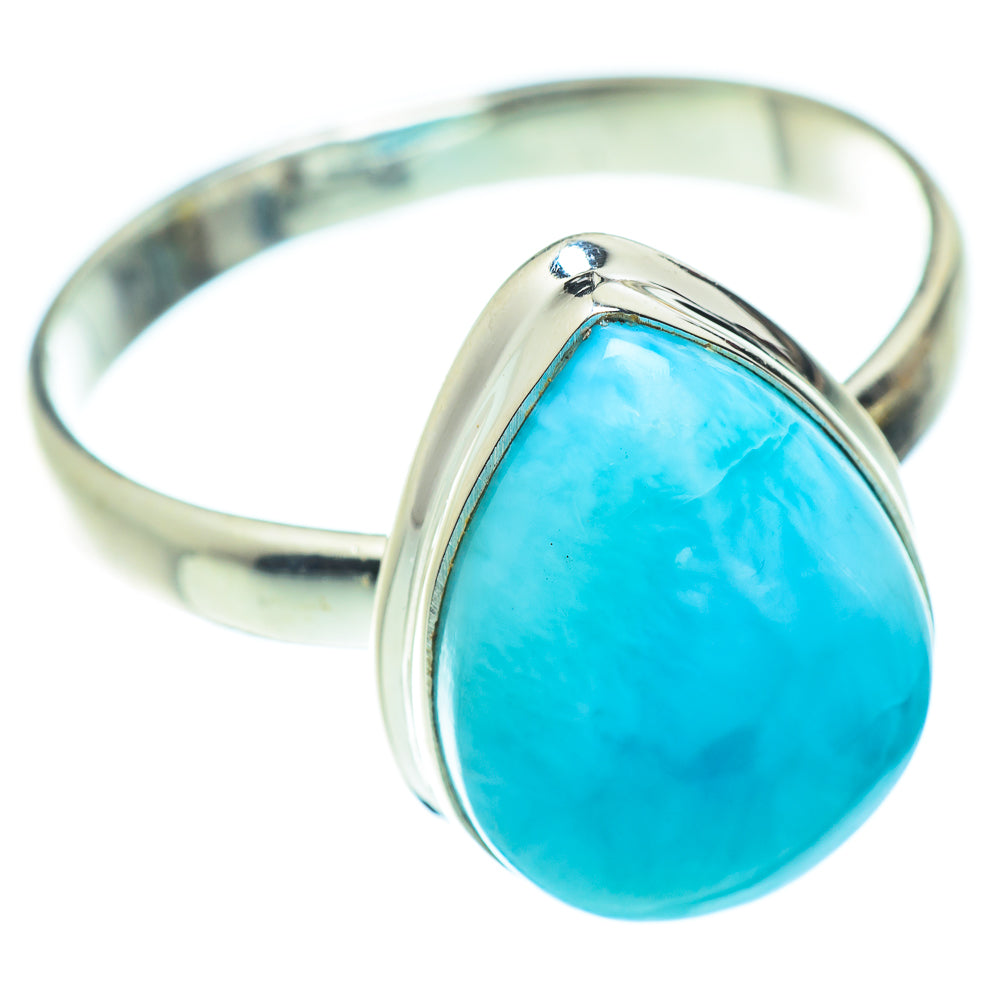 Larimar Rings handcrafted by Ana Silver Co - RING53534