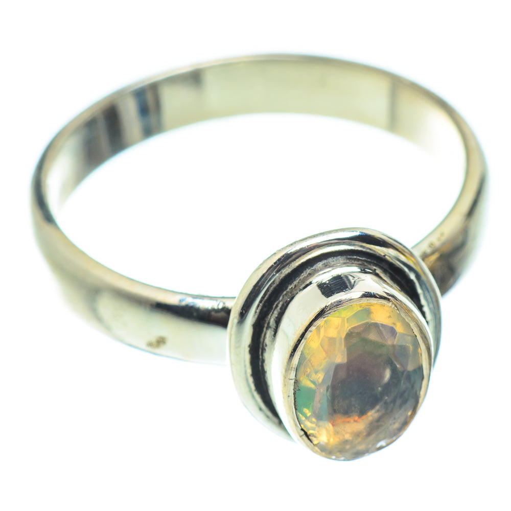 Ethiopian Opal Rings handcrafted by Ana Silver Co - RING53578