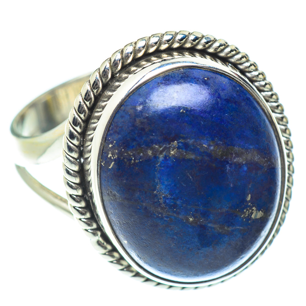 Lapis Lazuli Rings handcrafted by Ana Silver Co - RING53656