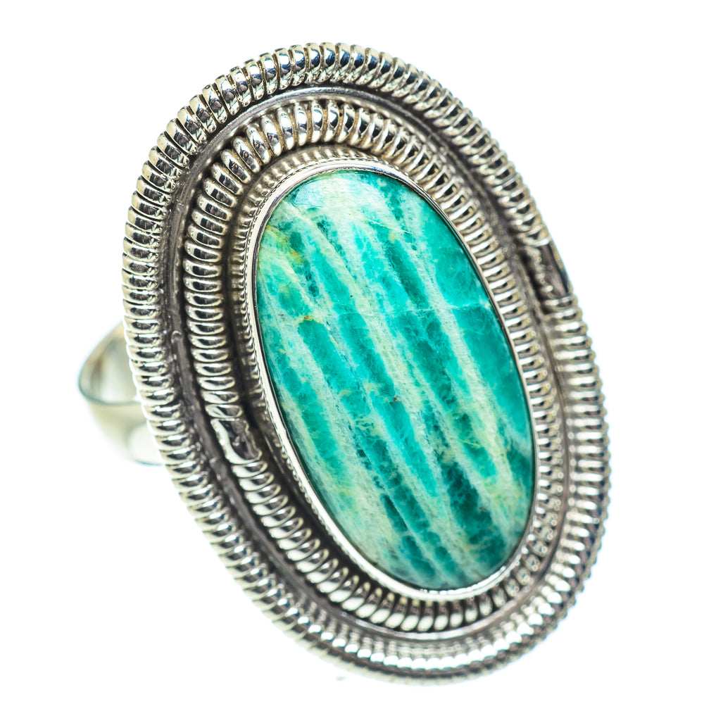 Amazonite Rings handcrafted by Ana Silver Co - RING53684