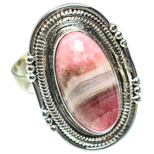 Rhodochrosite Rings handcrafted by Ana Silver Co - RING53700