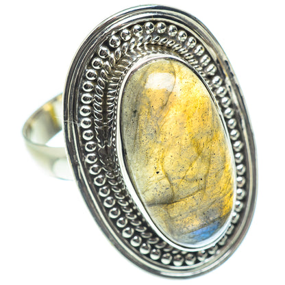Labradorite Rings handcrafted by Ana Silver Co - RING53724