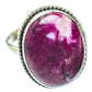 Ruby Fuchsite Rings handcrafted by Ana Silver Co - RING53742