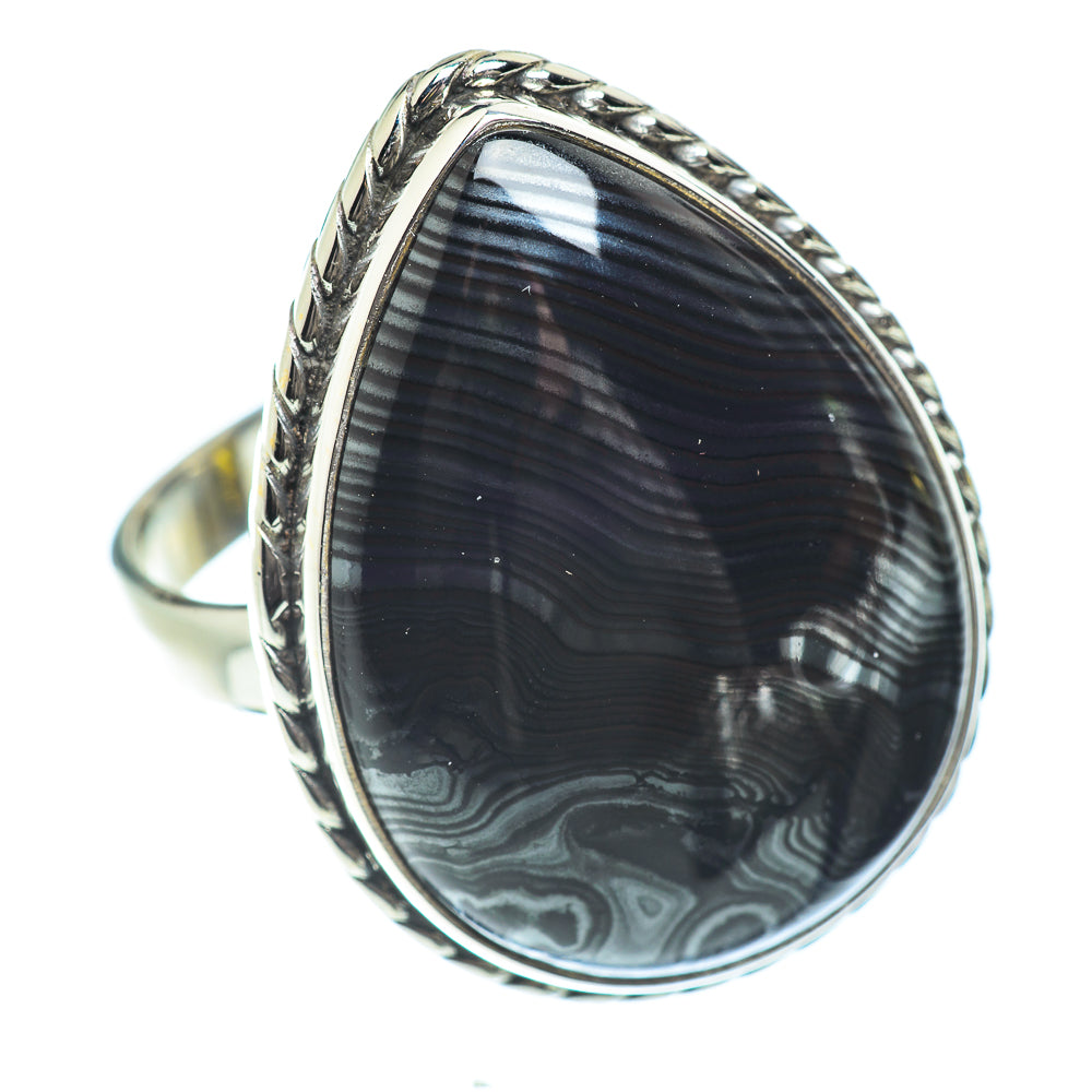 Psilomelane Rings handcrafted by Ana Silver Co - RING53749