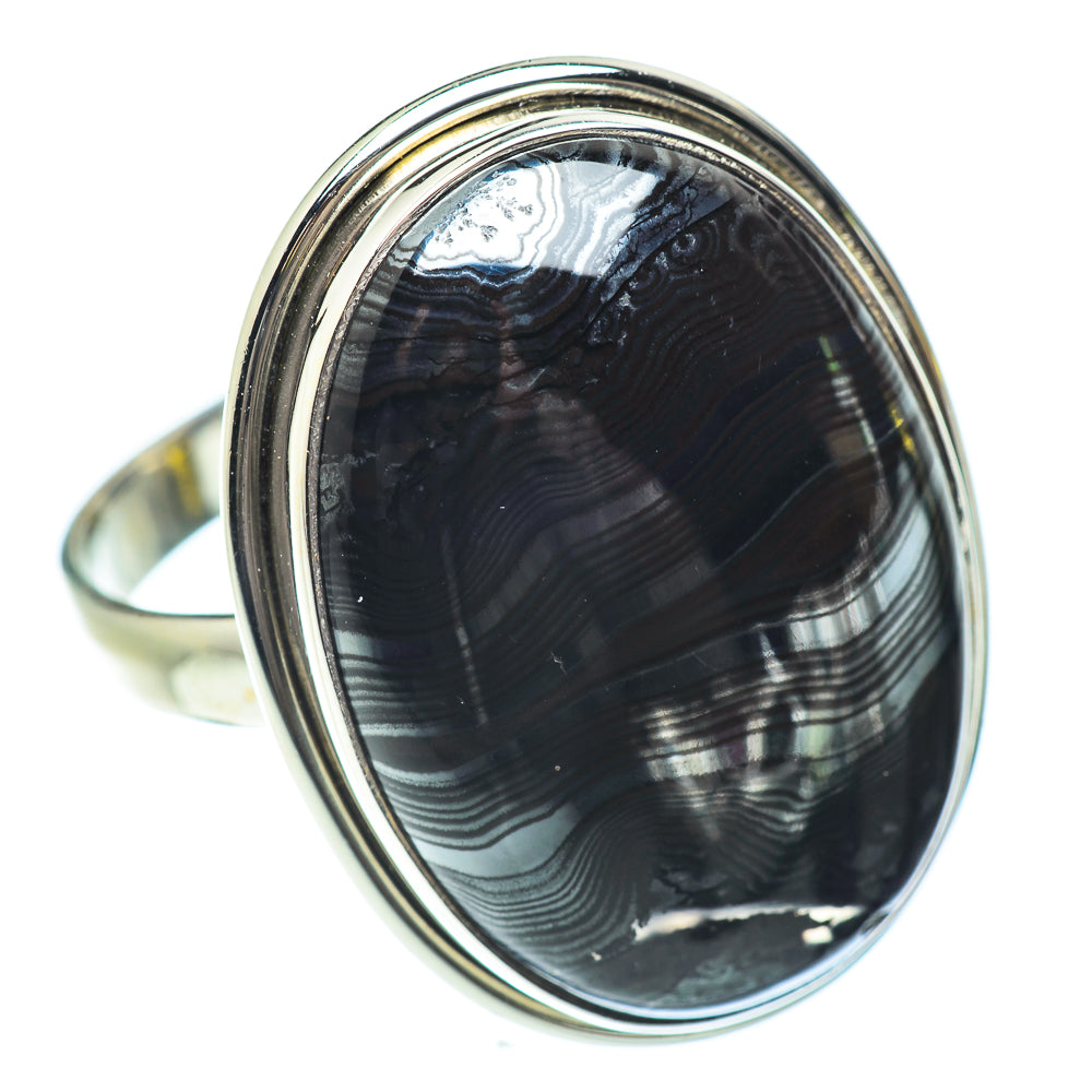 Psilomelane Rings handcrafted by Ana Silver Co - RING53750