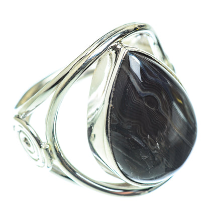 Psilomelane Rings handcrafted by Ana Silver Co - RING53751