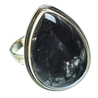 Psilomelane Rings handcrafted by Ana Silver Co - RING53753