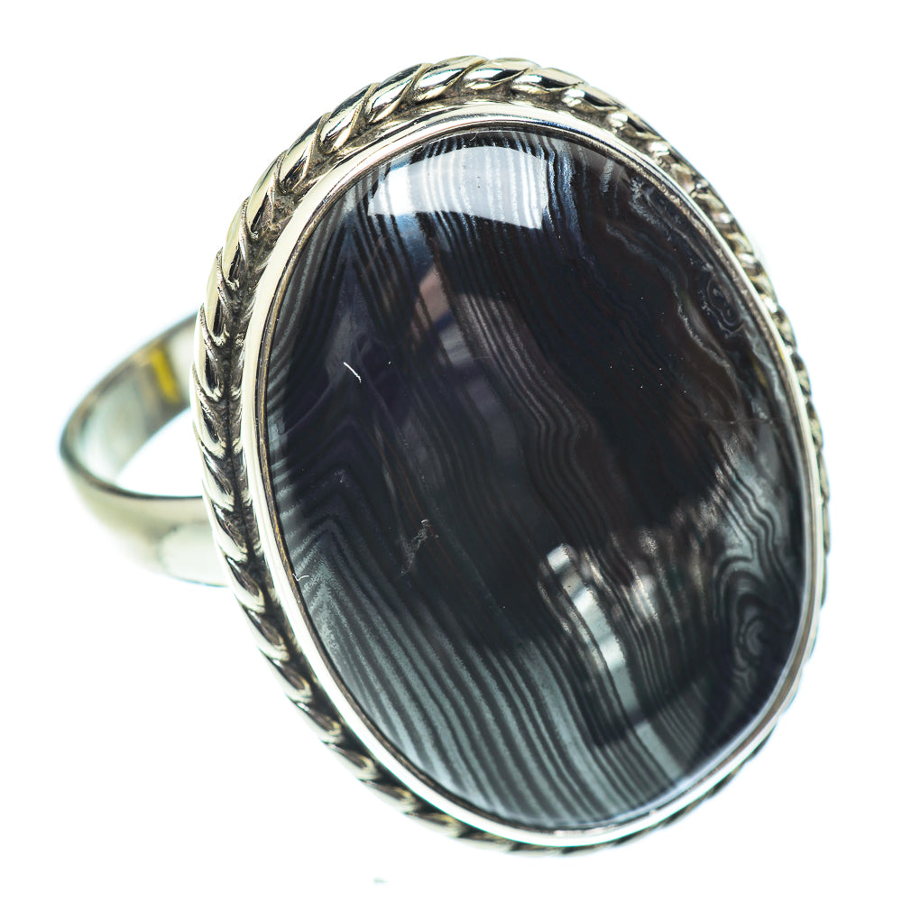 Psilomelane Rings handcrafted by Ana Silver Co - RING53754