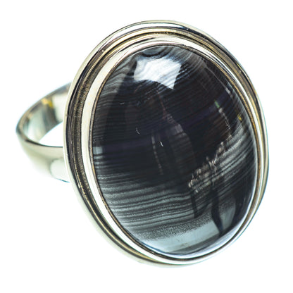 Psilomelane Rings handcrafted by Ana Silver Co - RING53781