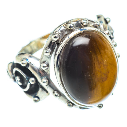 Tiger Eye Rings handcrafted by Ana Silver Co - RING53798