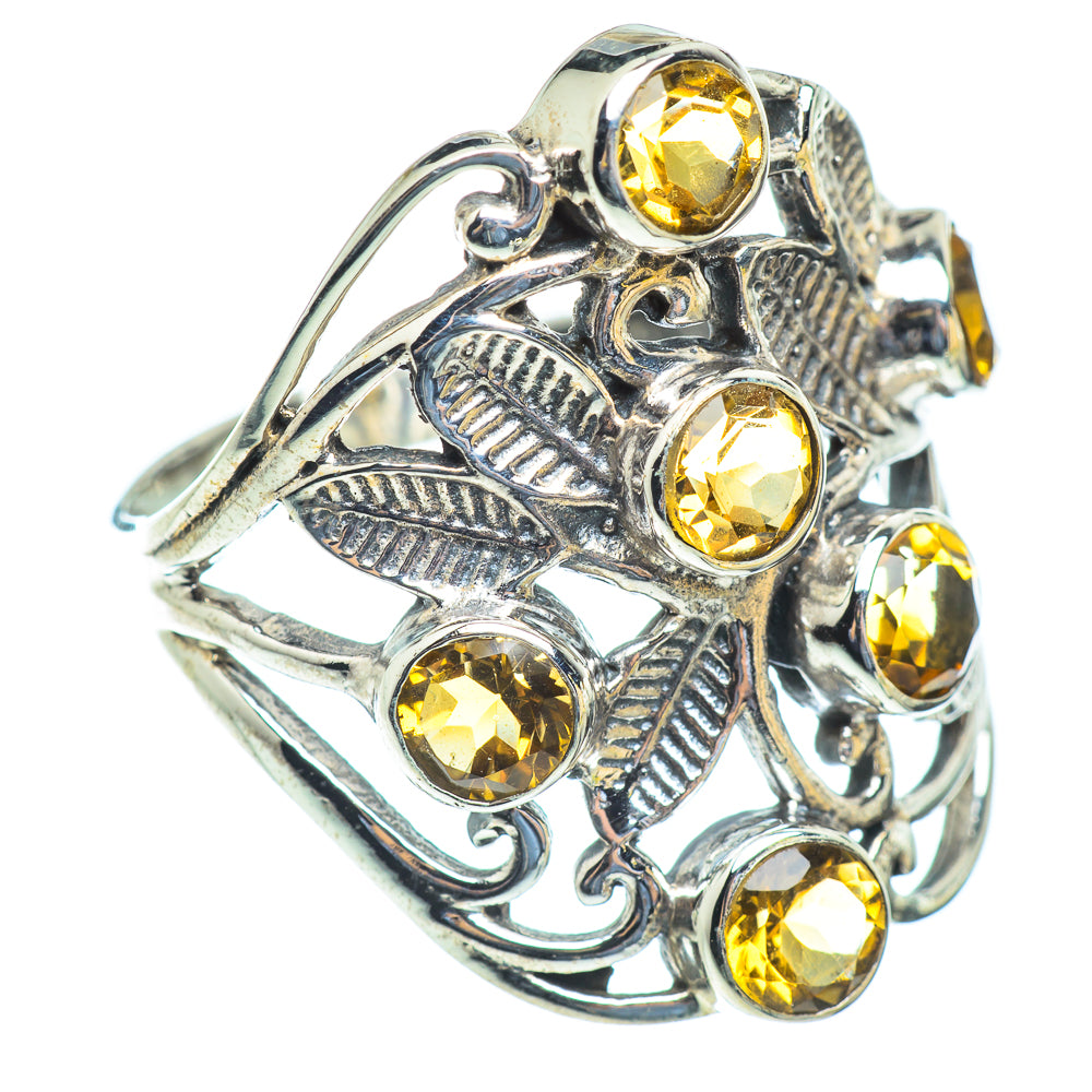 Citrine Rings handcrafted by Ana Silver Co - RING53801