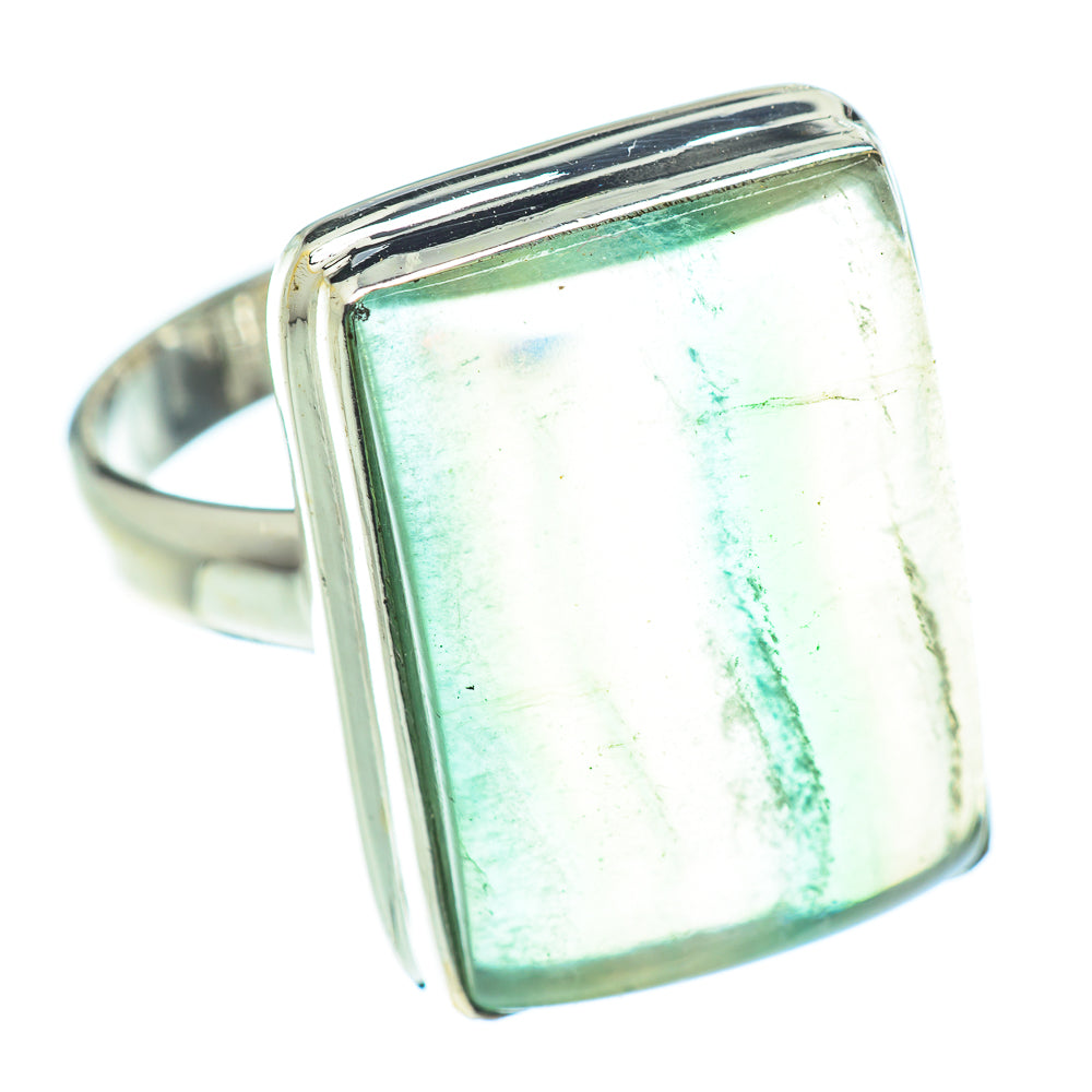 Green Fluorite Rings handcrafted by Ana Silver Co - RING53814