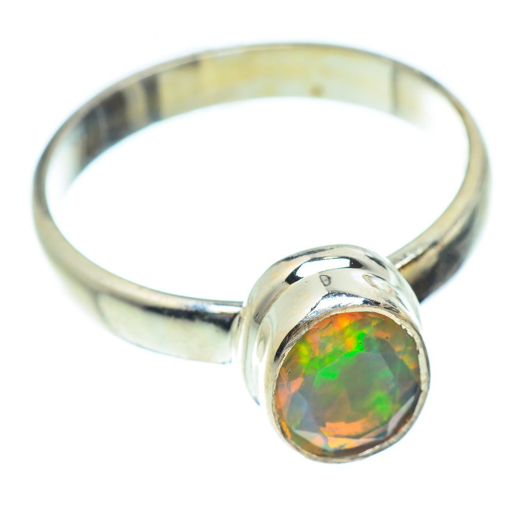 Ethiopian Opal Rings handcrafted by Ana Silver Co - RING53819