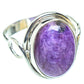 Charoite Rings handcrafted by Ana Silver Co - RING53842