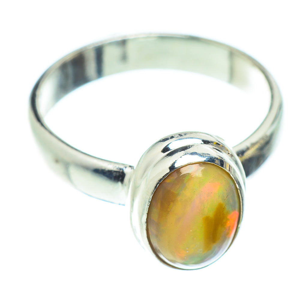 Ethiopian Opal Rings handcrafted by Ana Silver Co - RING53888