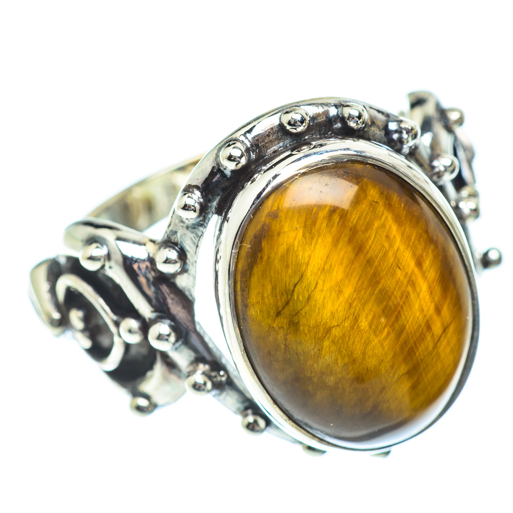 Tiger Eye Rings handcrafted by Ana Silver Co - RING53931