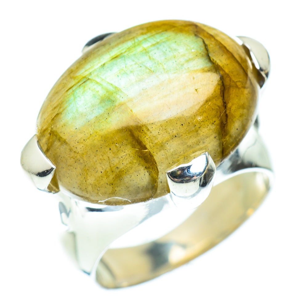 Labradorite Rings handcrafted by Ana Silver Co - RING53992