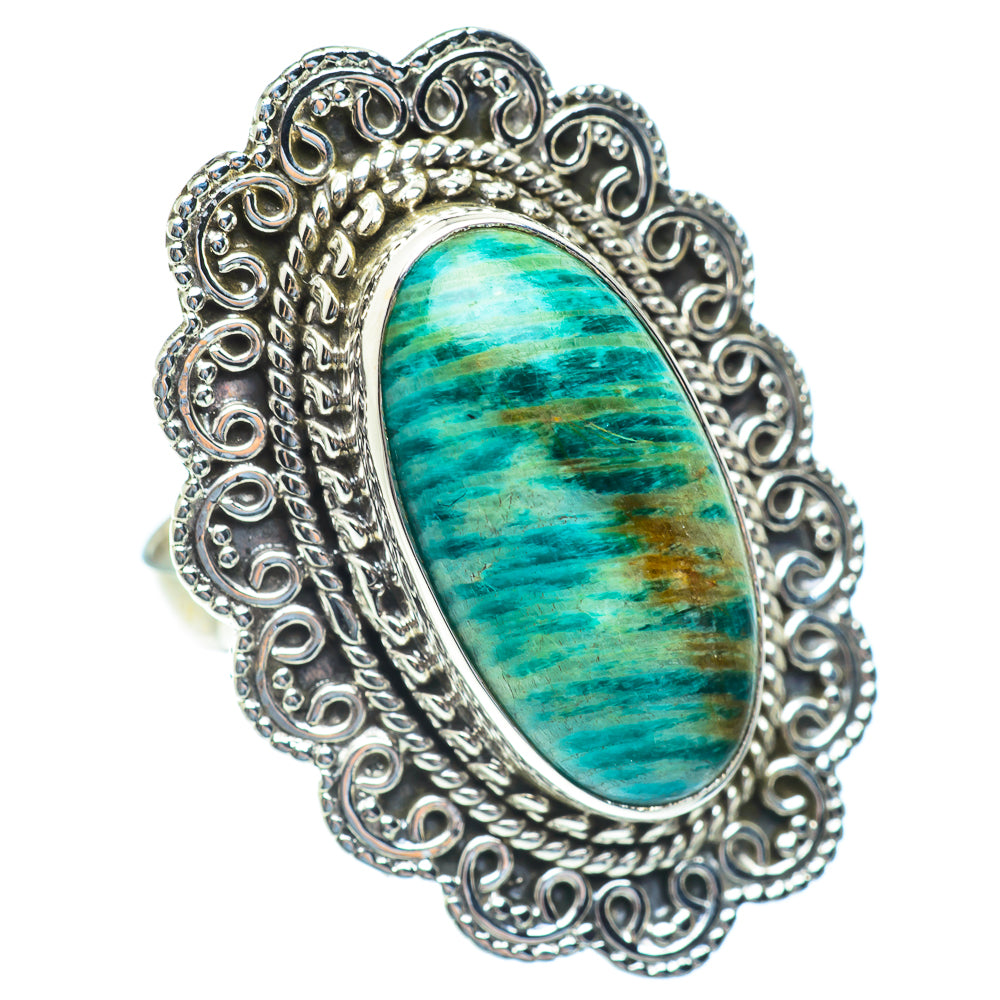 Amazonite Rings handcrafted by Ana Silver Co - RING53994
