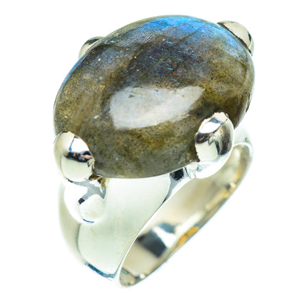 Labradorite Rings handcrafted by Ana Silver Co - RING54041