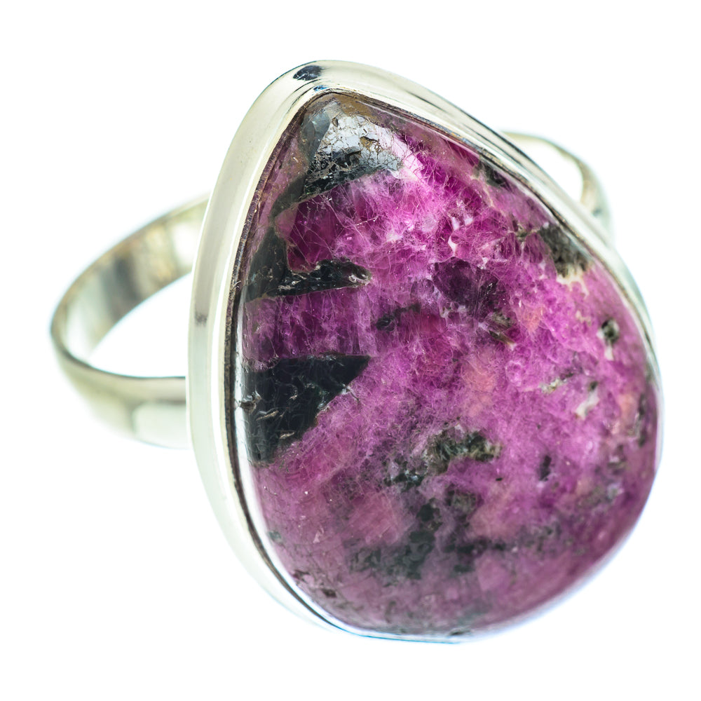 Ruby Fuchsite Rings handcrafted by Ana Silver Co - RING54062