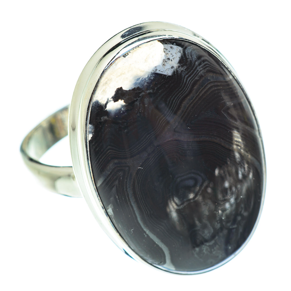 Psilomelane Rings handcrafted by Ana Silver Co - RING54070