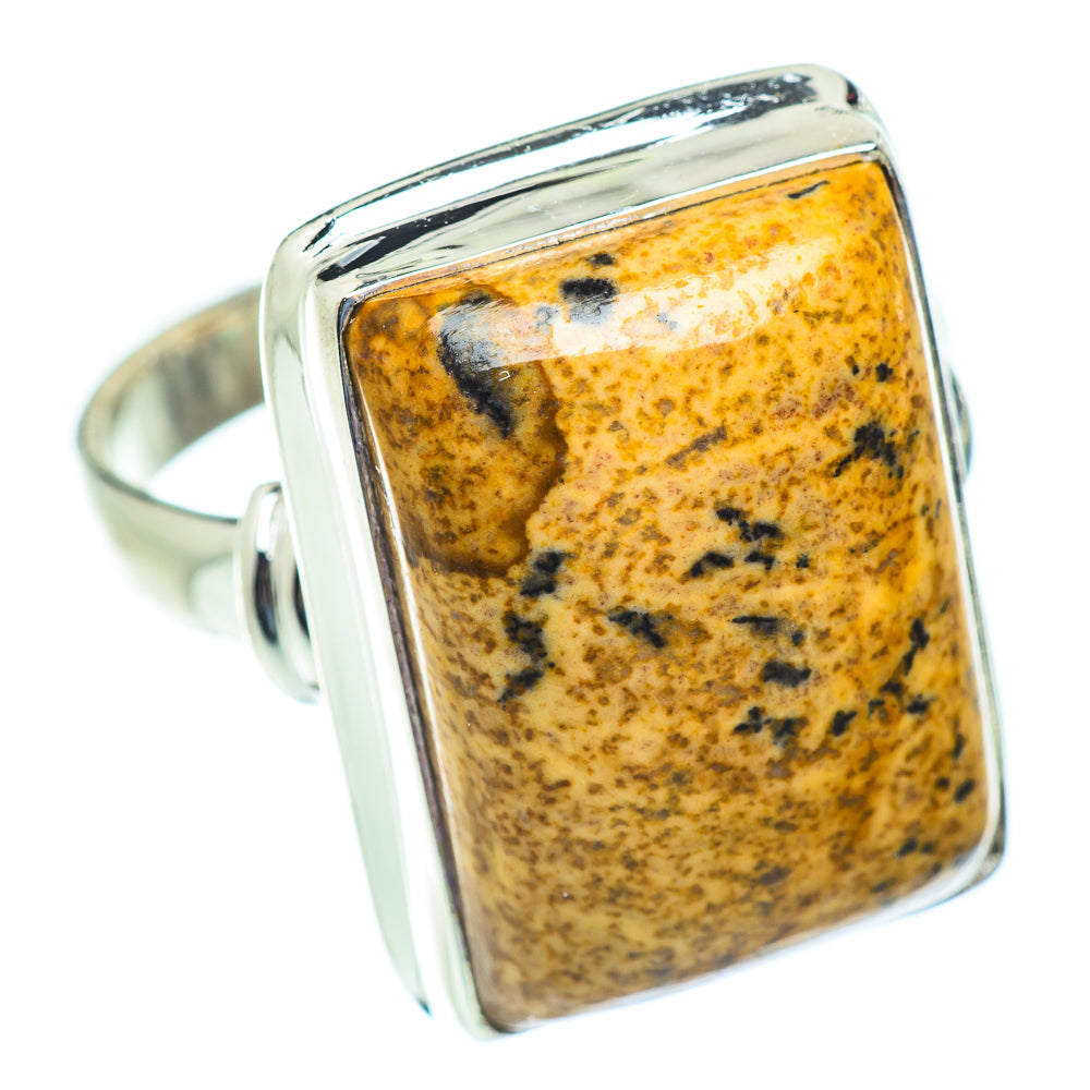 Picture Jasper Rings handcrafted by Ana Silver Co - RING54150