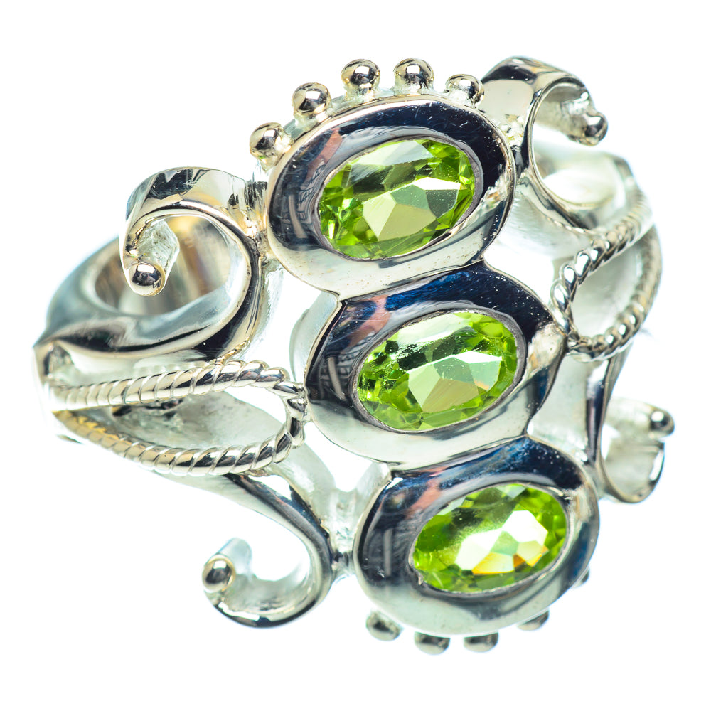 Peridot Rings handcrafted by Ana Silver Co - RING54196