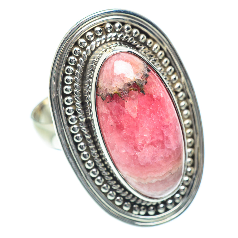Rhodonite Rings handcrafted by Ana Silver Co - RING54203