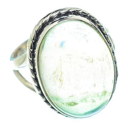 Green Fluorite Rings handcrafted by Ana Silver Co - RING54214
