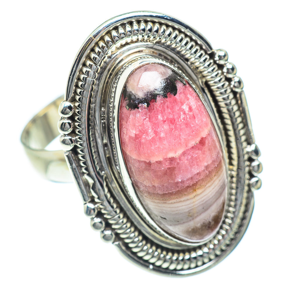 Rhodonite Rings handcrafted by Ana Silver Co - RING54270