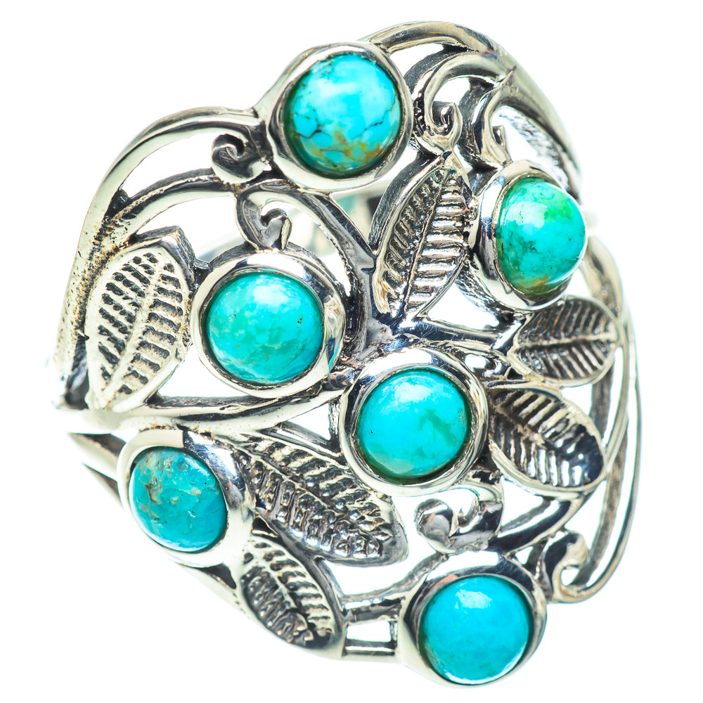 Arizona Turquoise Rings handcrafted by Ana Silver Co - RING54286