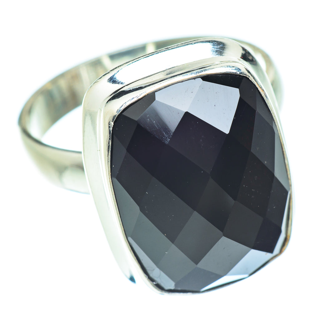 Black Onyx Rings handcrafted by Ana Silver Co - RING54304