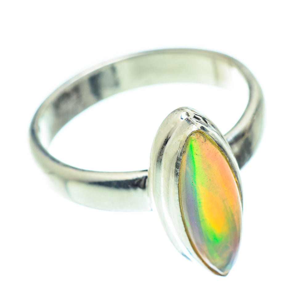 Ethiopian Opal Rings handcrafted by Ana Silver Co - RING54333