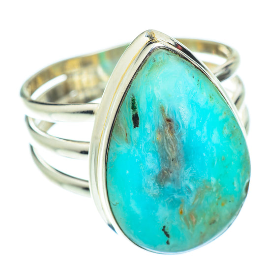 Peruvian Opal Rings handcrafted by Ana Silver Co - RING54385