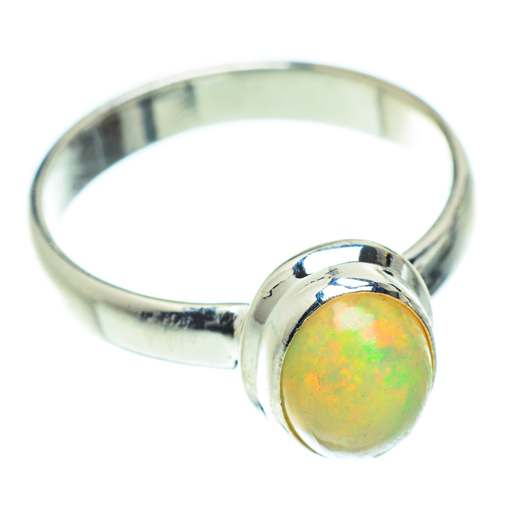 Ethiopian Opal Rings handcrafted by Ana Silver Co - RING54424