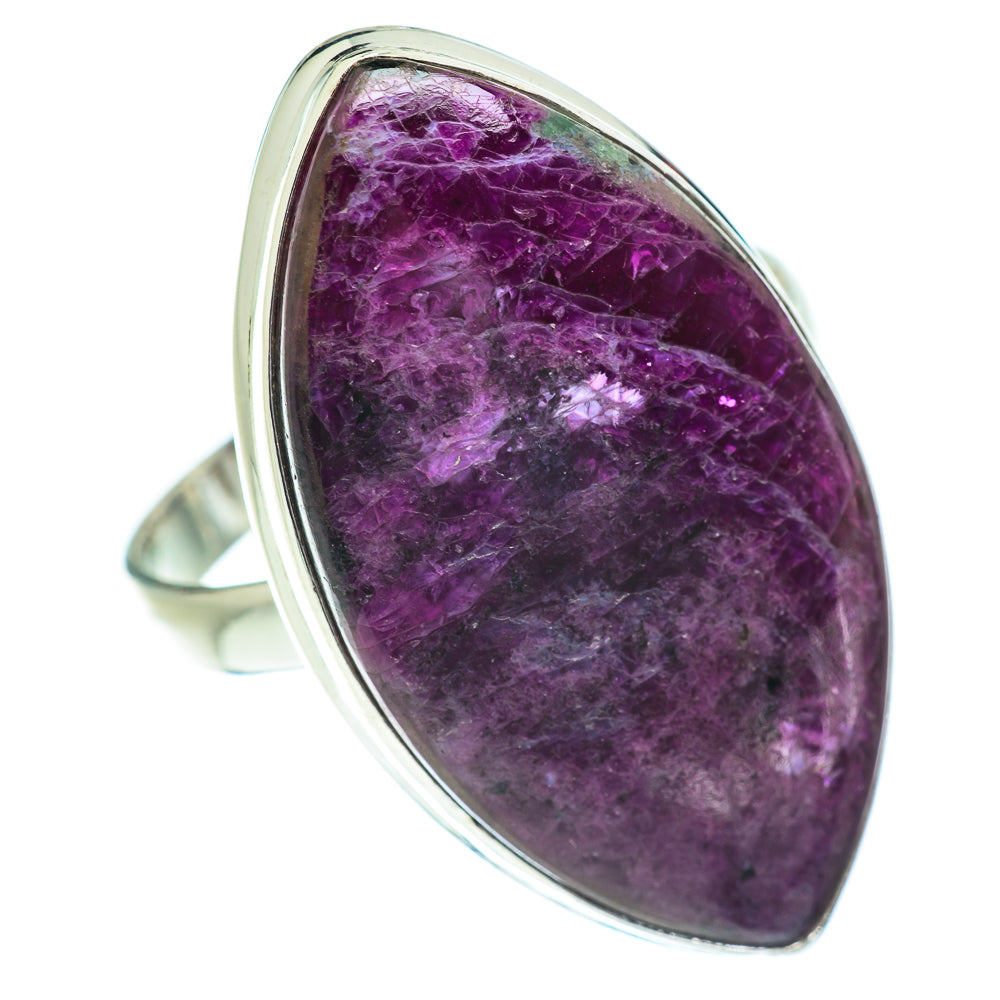 Ruby Fuchsite Rings handcrafted by Ana Silver Co - RING54454
