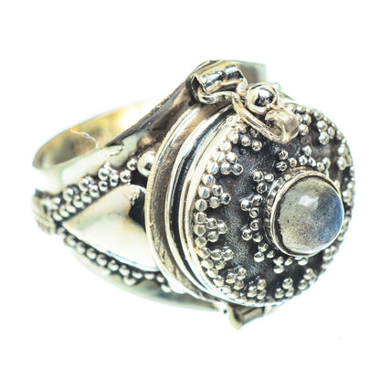 Rainbow Moonstone Rings handcrafted by Ana Silver Co - RING54530