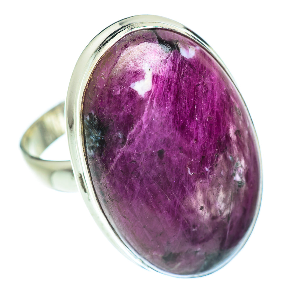 Ruby Fuchsite Rings handcrafted by Ana Silver Co - RING54545