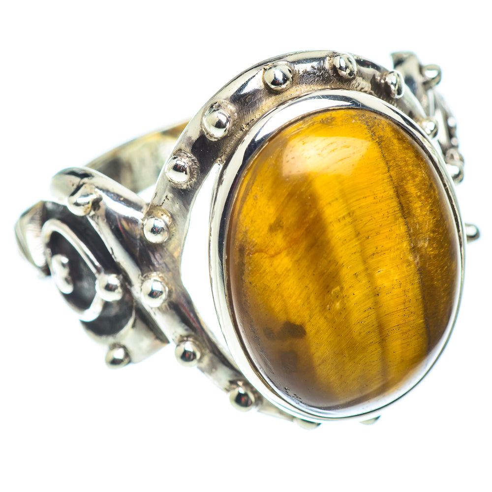 Tiger Eye Rings handcrafted by Ana Silver Co - RING54635