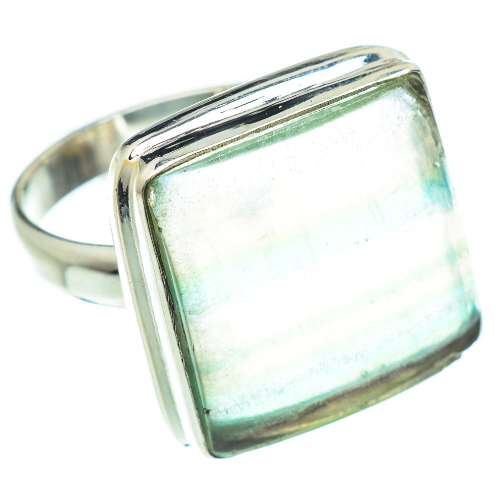 Green Fluorite Rings handcrafted by Ana Silver Co - RING54651